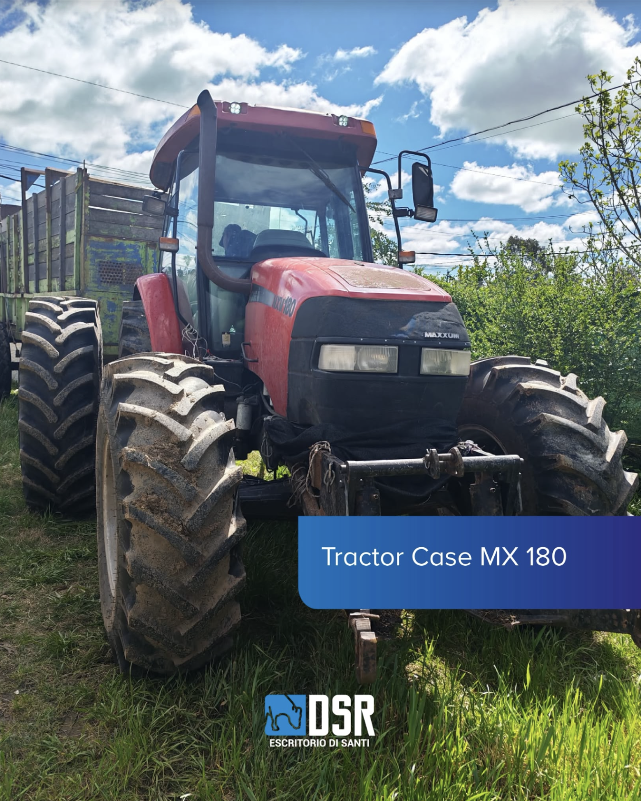 Tractor Case MX 180